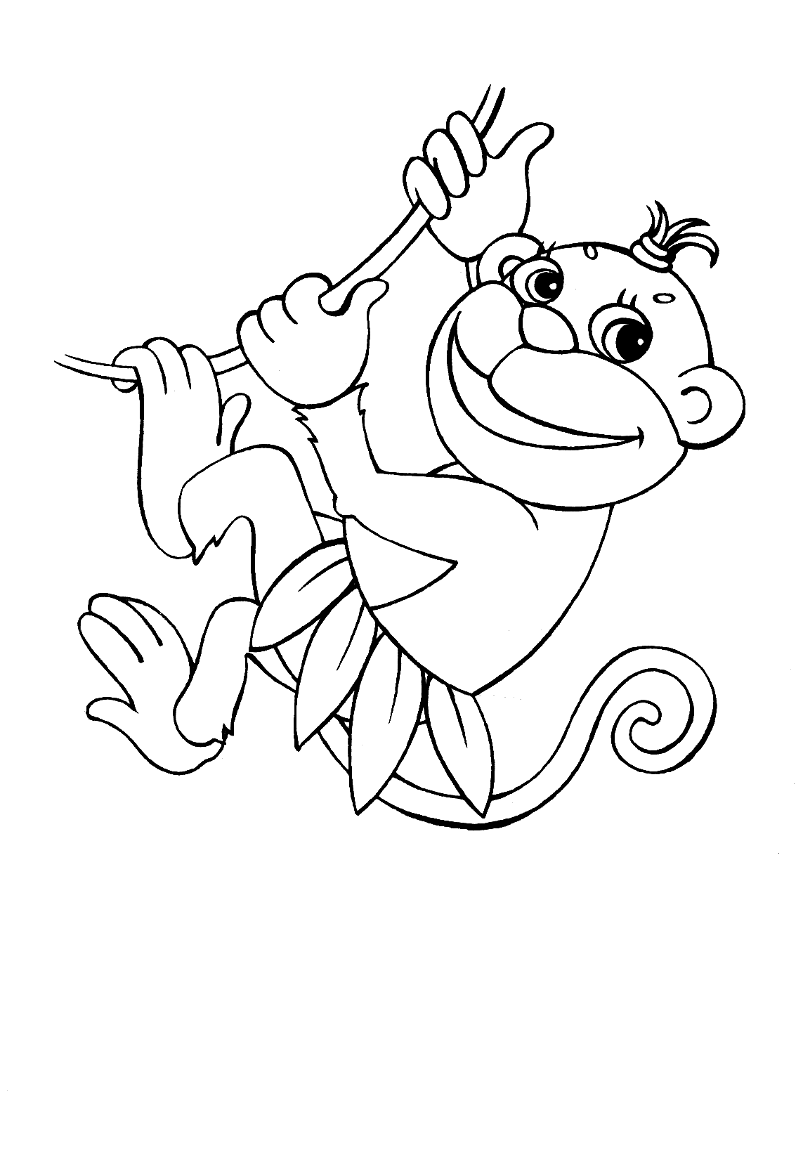 Get 85 Monkey Coloring Printables Ideas 24