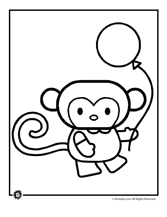 Get 85 Monkey Coloring Printables Ideas 43