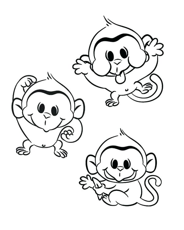 Get 85 Monkey Coloring Printables Ideas 64