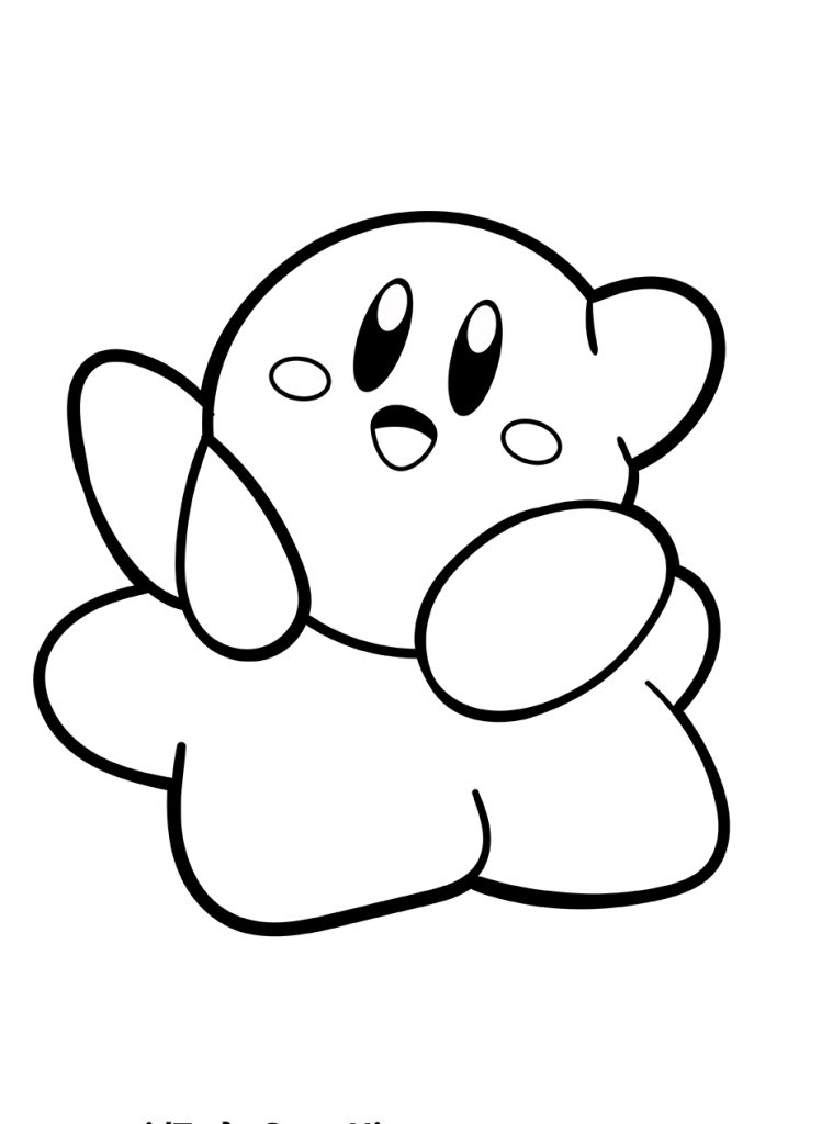 35 Printable Kirby Pictures To Color 16