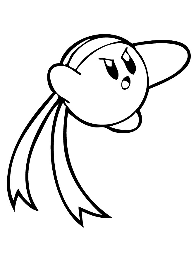 35 Printable Kirby Pictures To Color 2