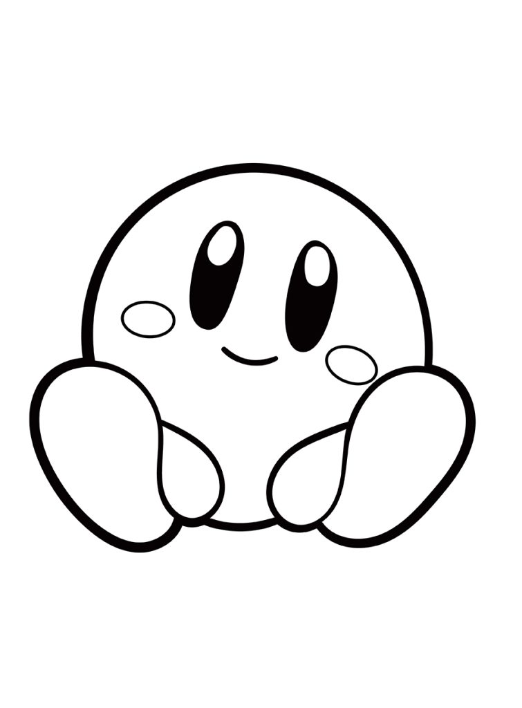 35 Printable Kirby Pictures To Color 30