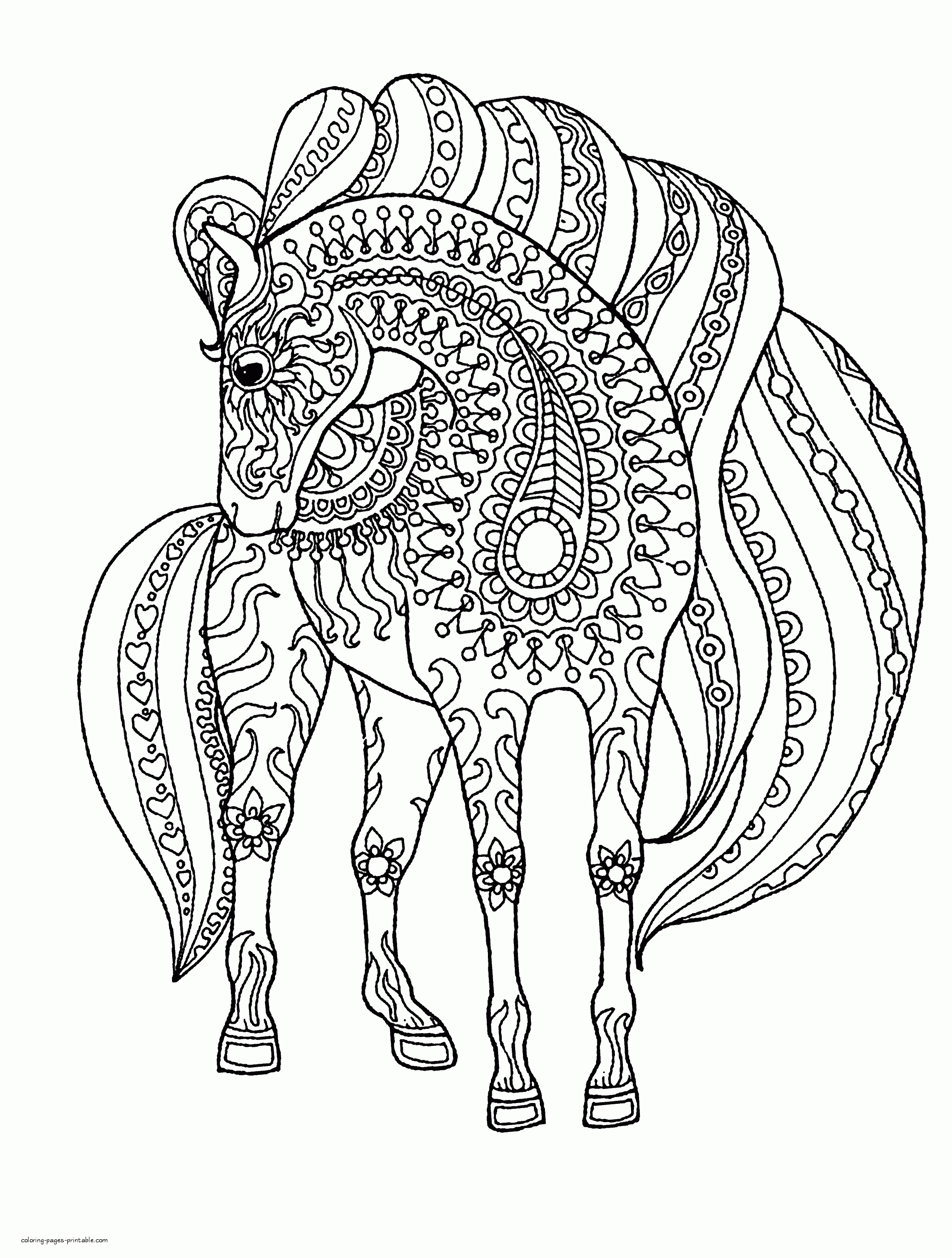 Save 60 Animal Coloring Pages Adults Ideas 25