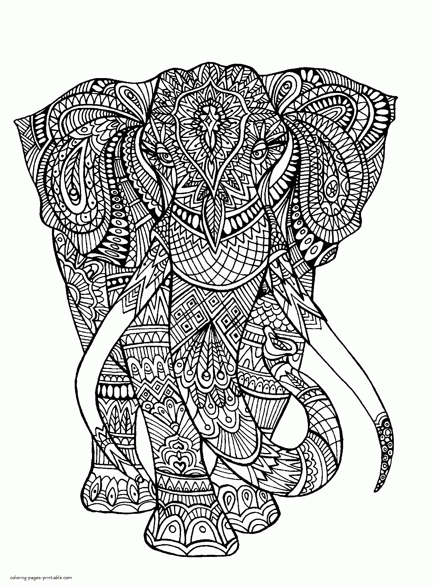 Save 60 Animal Coloring Pages Adults Ideas 26