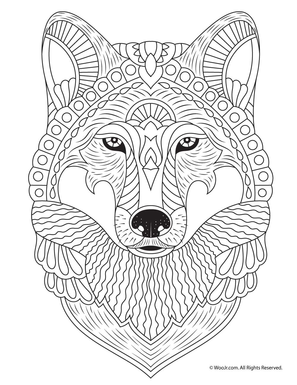 Save 60 Animal Coloring Pages Adults Ideas 7