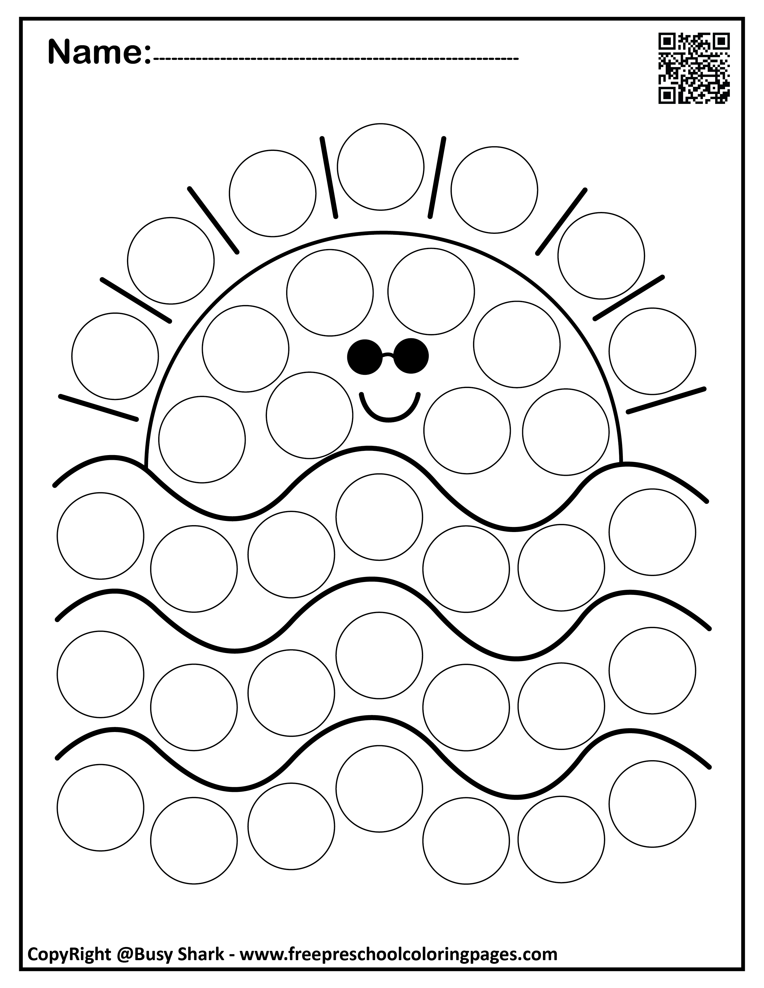 Save 60 Dot Coloring Pages Free Printable Summer Ideas 1