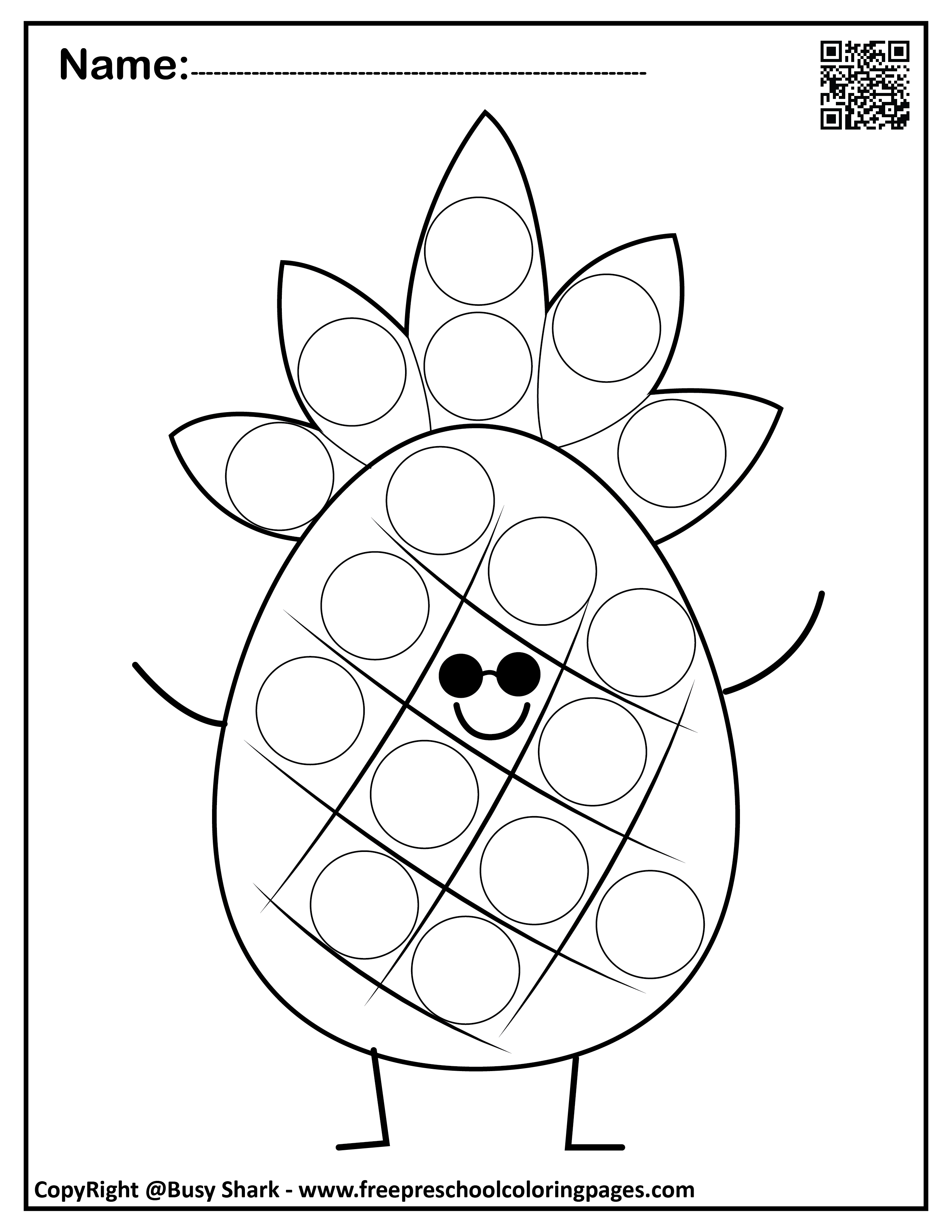 Save 60 Dot Coloring Pages Free Printable Summer Ideas 29