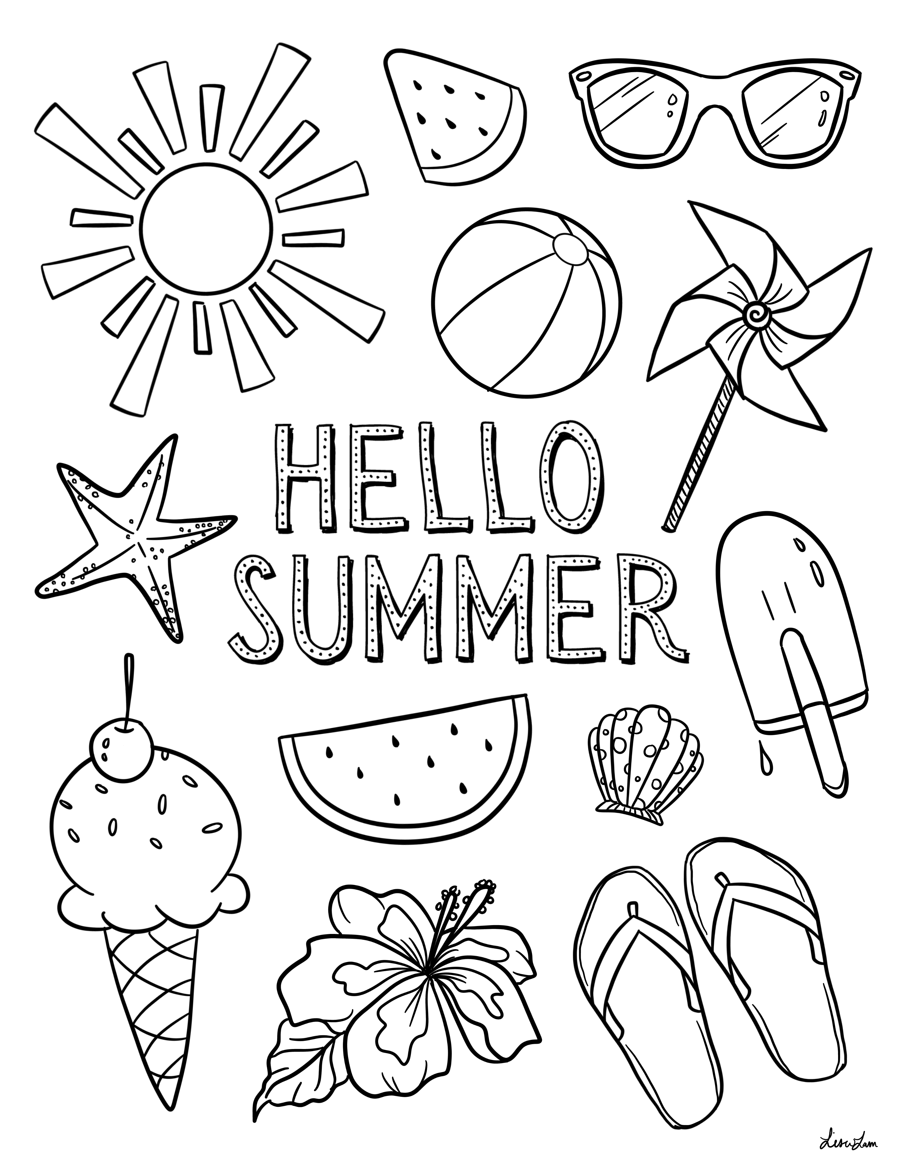 Save 60 Dot Coloring Pages Free Printable Summer Ideas 30