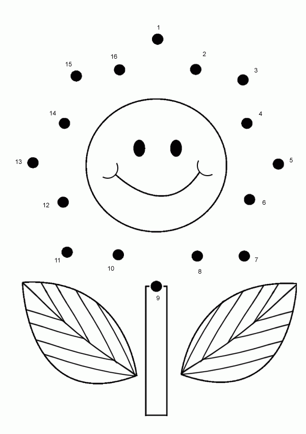 Save 60 Dot Coloring Pages Free Printable Summer Ideas 52