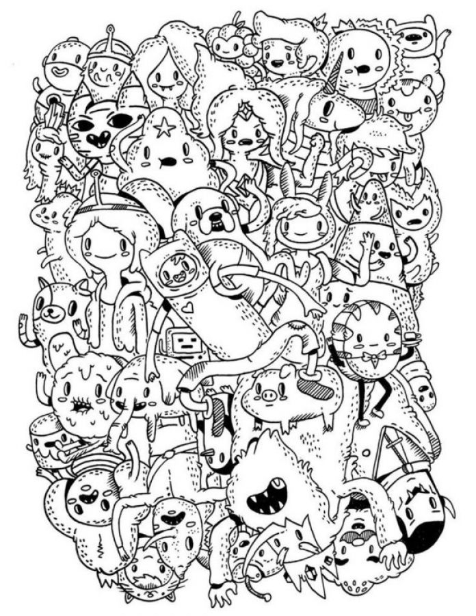 20 90S Cartoon Network Coloring Pages