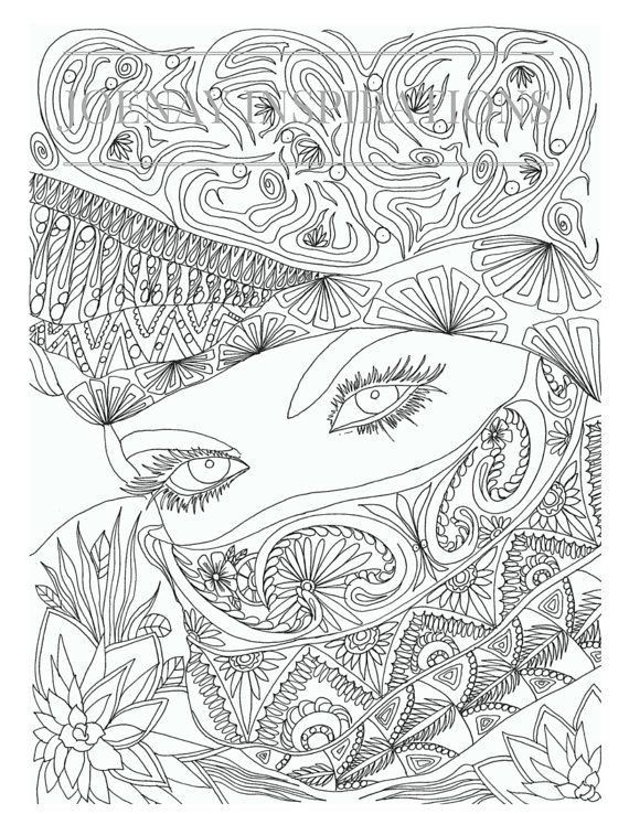 20 Adult Coloring Book Pages Free Printable Easy