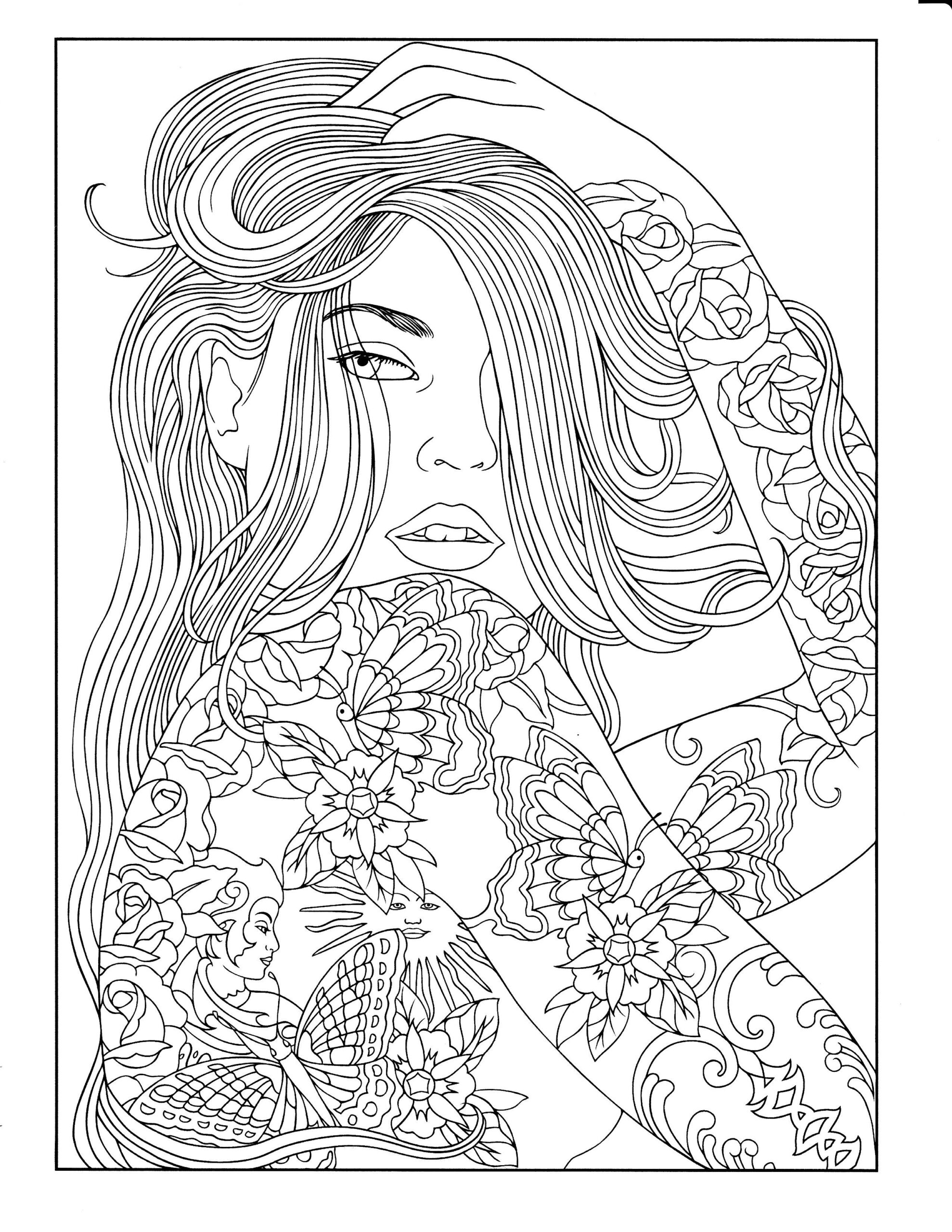 20 Adult Coloring Book Pages Free Printable Easy