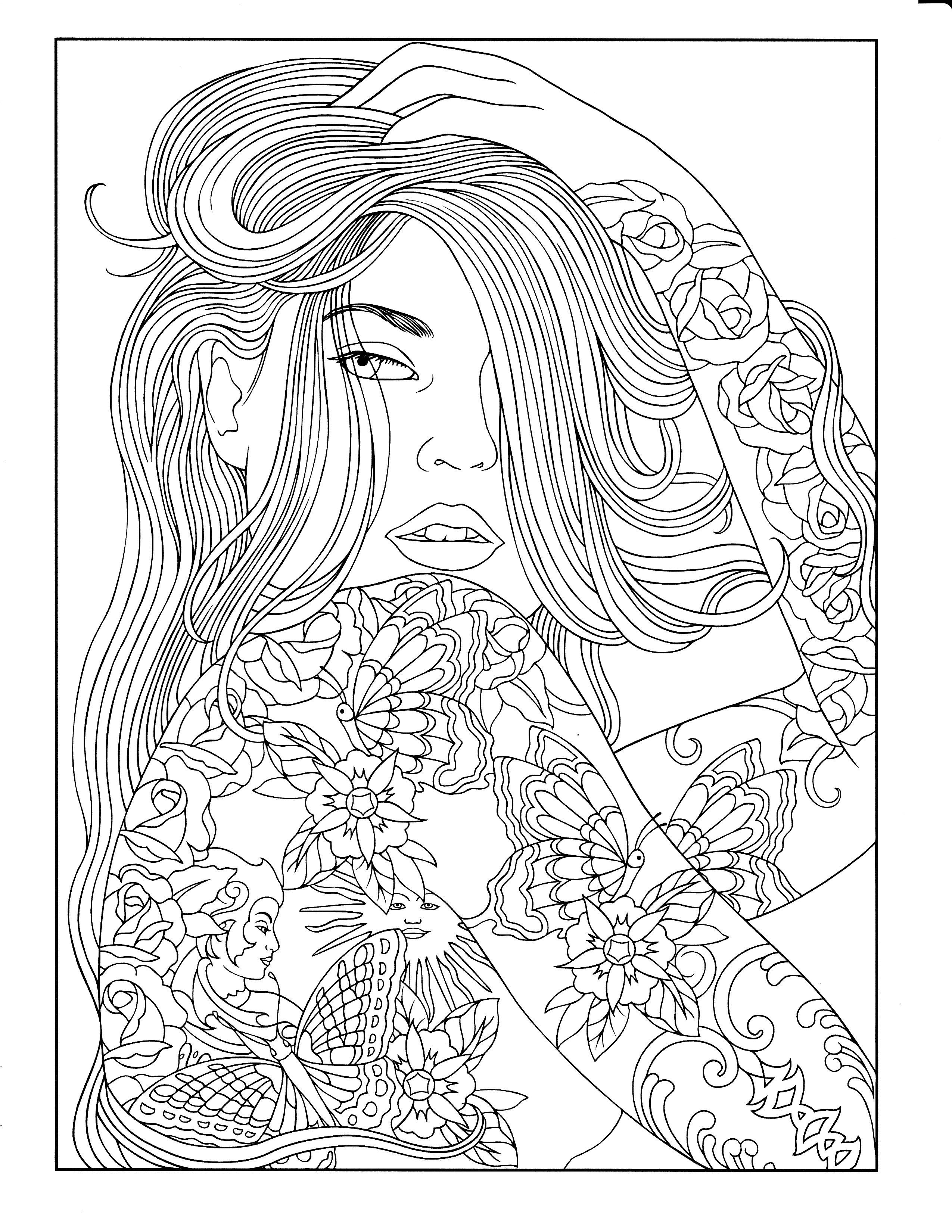 20 Adult Coloring Book Pages Free Printable Easy