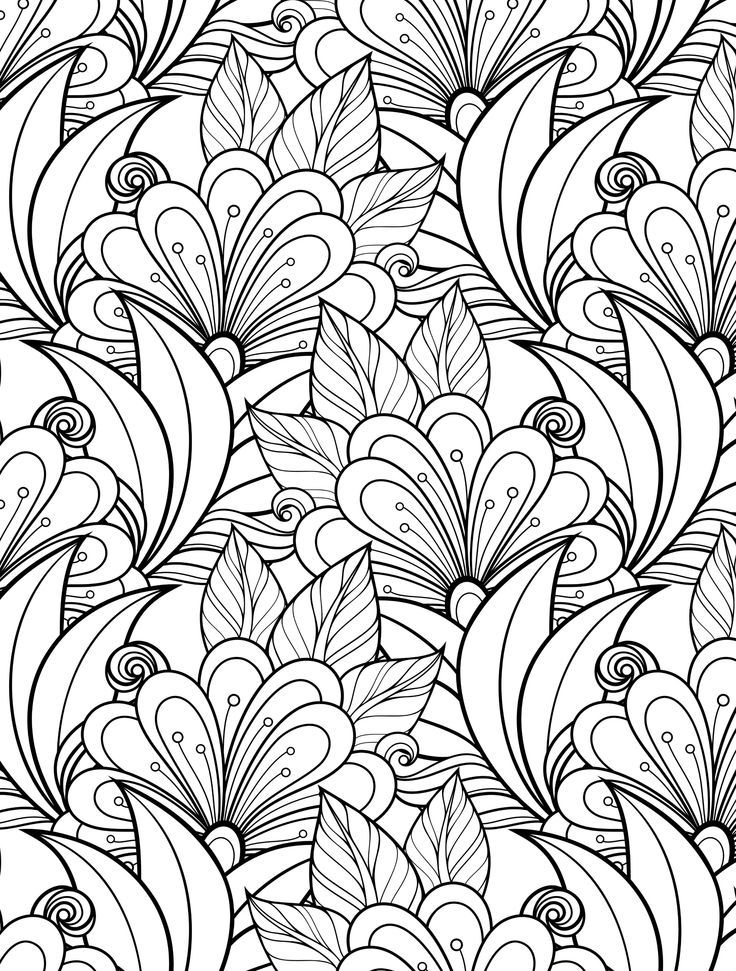 20 Adult Coloring Book Pages Free Printable Easy