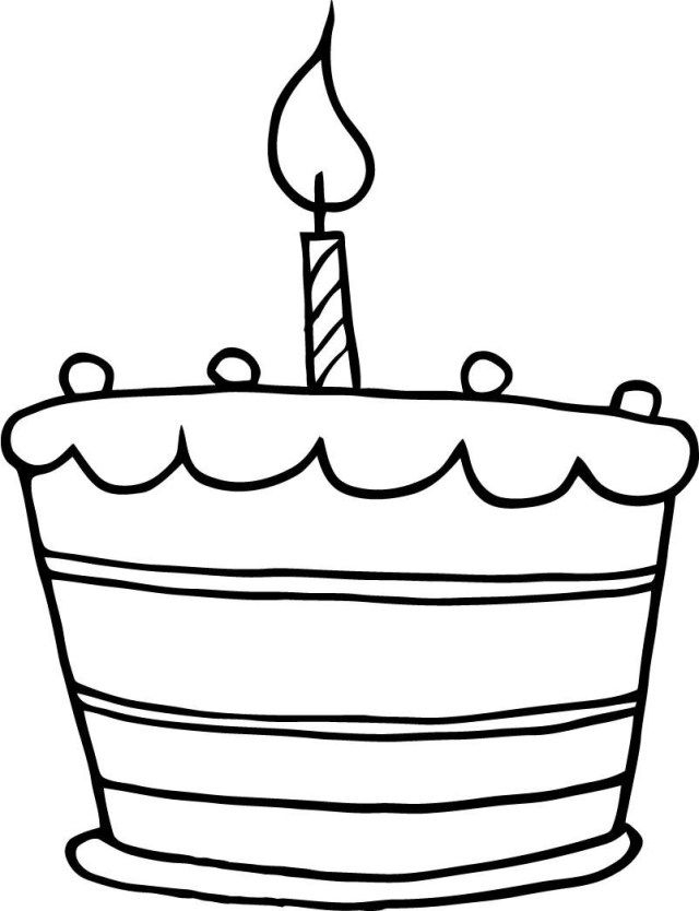 20 Birthday Cartoon Drawing Coloring Pages