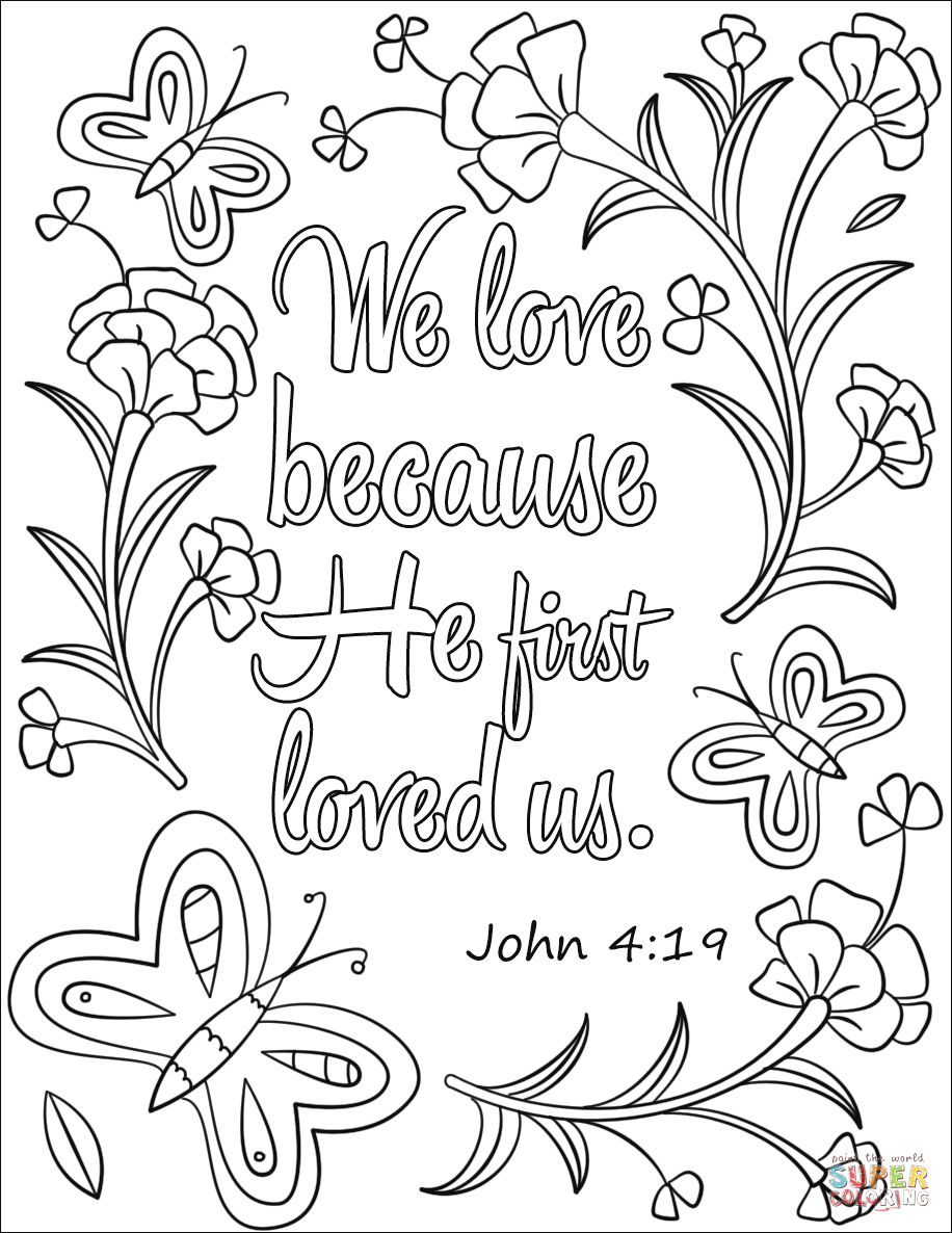 20 Coloring Pages Bible Verses Easy