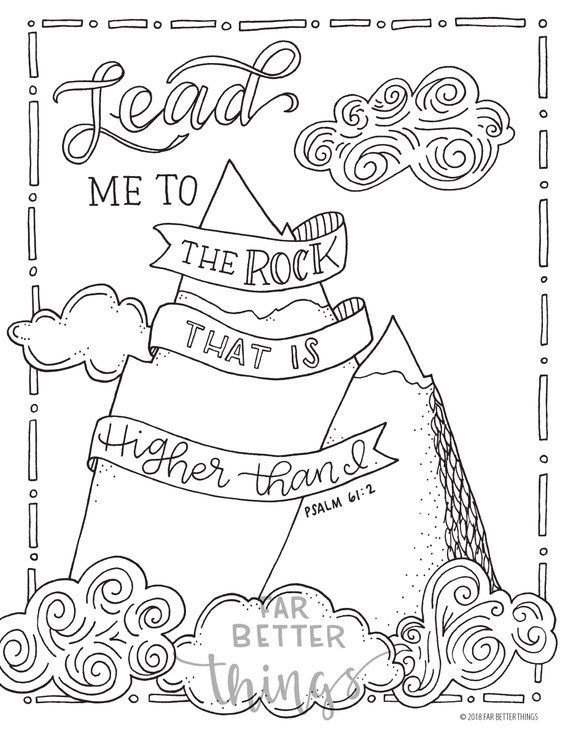 20 Coloring Pages Bible Verses Easy