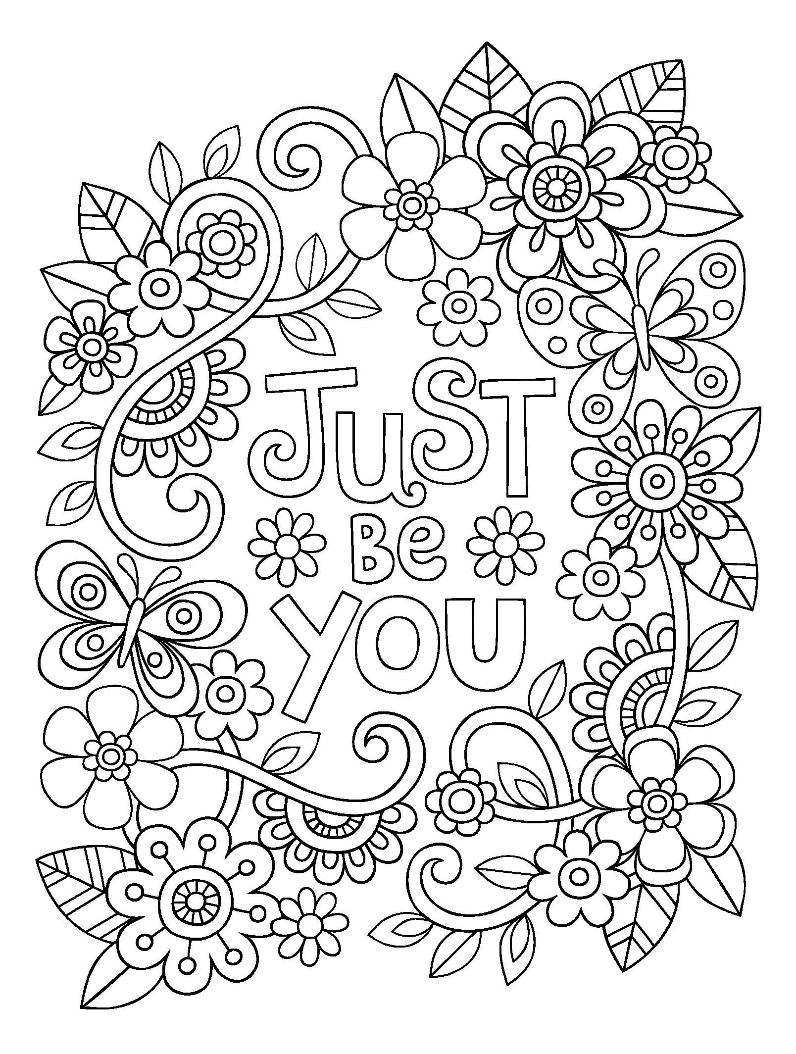 20 Coloring Pages Easy Adult