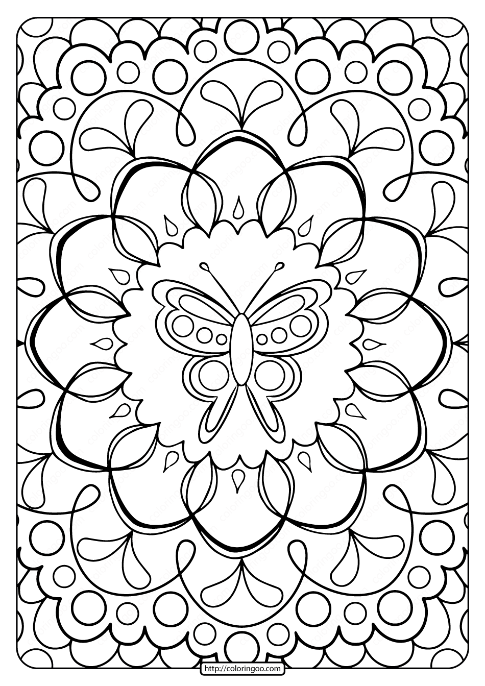 20 Coloring Pages Easy Adult