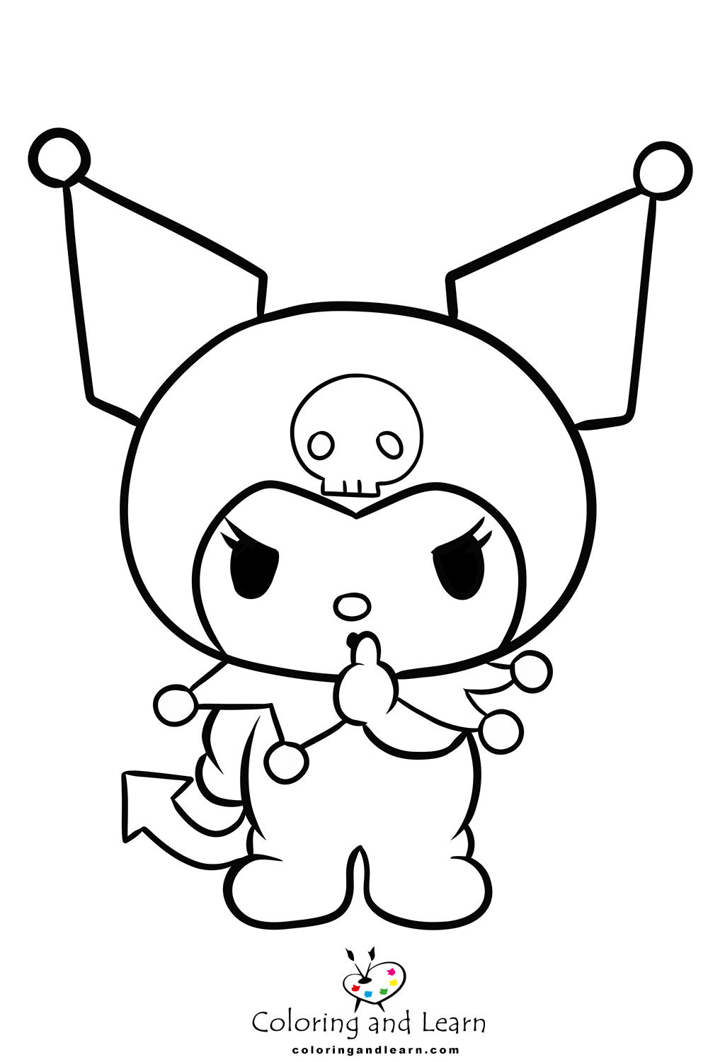 20 Cute Coloring Pages Easy Kuromi