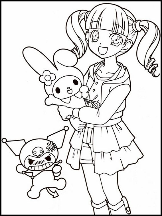 20 Cute Coloring Pages Easy Kuromi