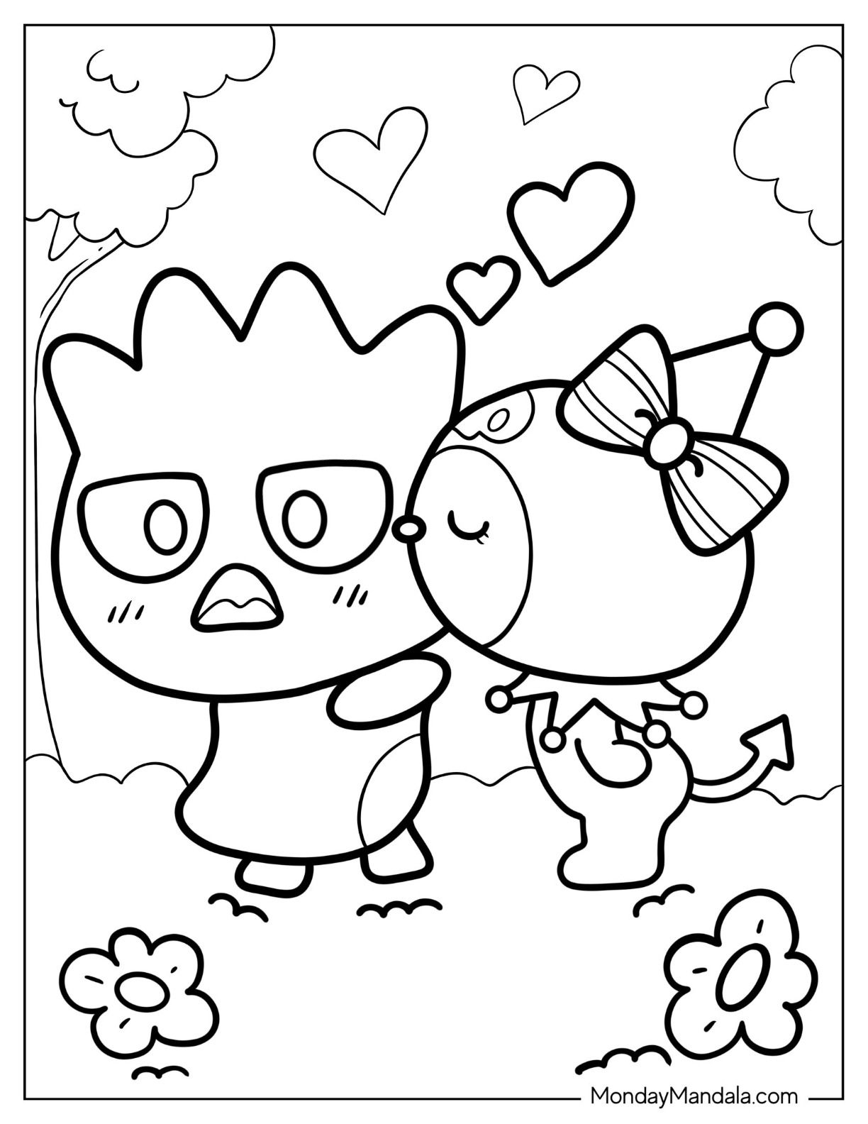 20 Cute Coloring Pages Easy Kuromi