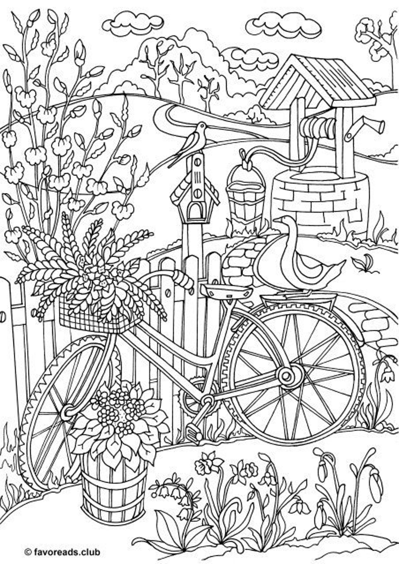 20 Printable Coloring Book Difficult