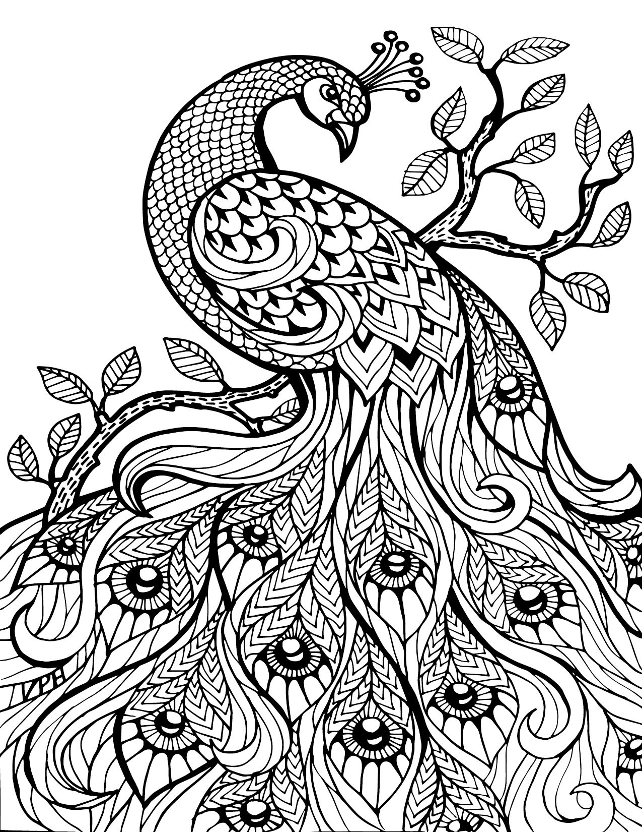 20 Printable Coloring Book Difficult