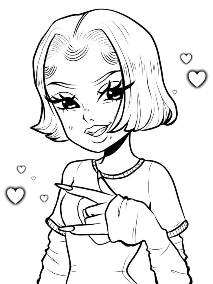 20 Y2K Coloring Pages Princess