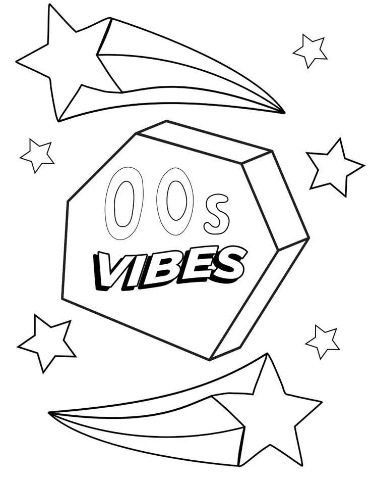 20 Y2K Coloring Pages Princess